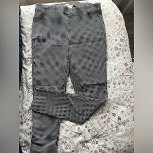 EUC L Michael Kors Patterned Leggings